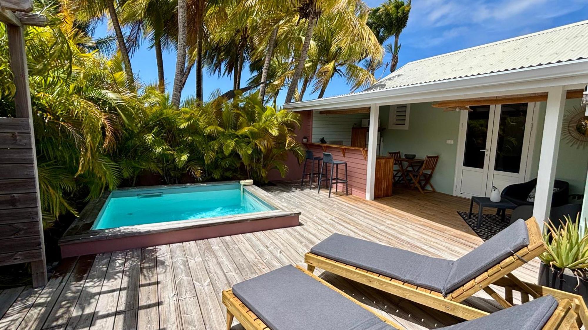 Kokogites, Bungalows Avec Piscines Privatives Saint-Francois  Ngoại thất bức ảnh